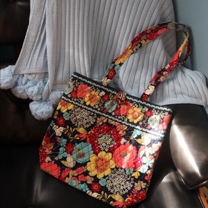 Vera Bradley Tote Bag Happy Snails (Retired Print)